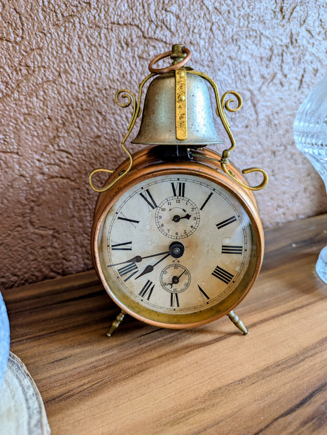 ein historischer Wecker in Familienbesitz