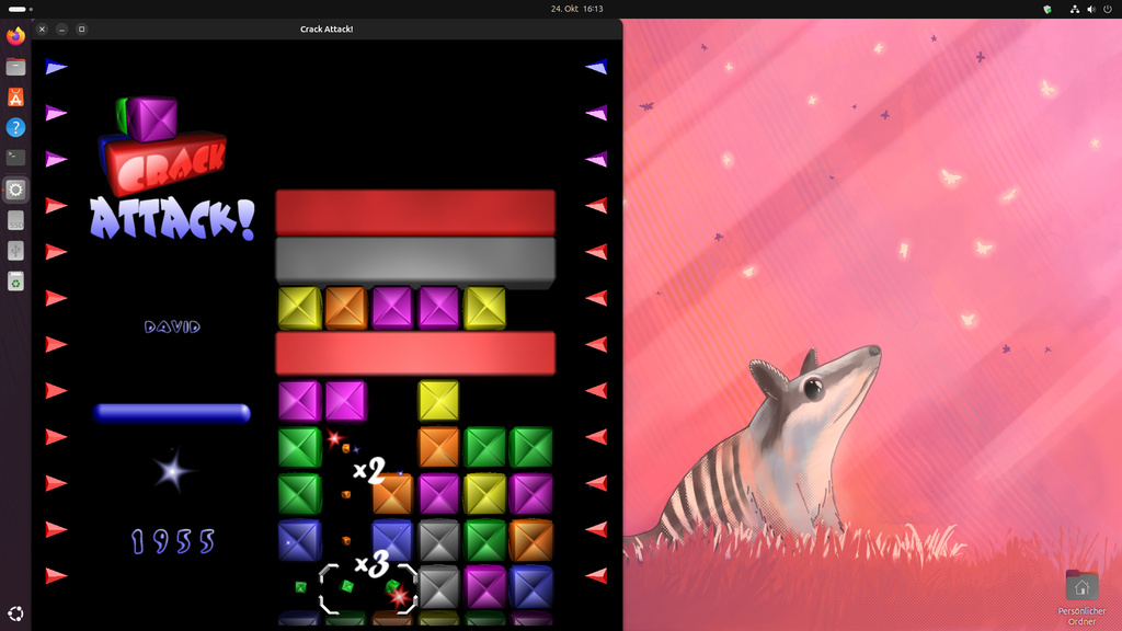 screenshot von Crack Attack!